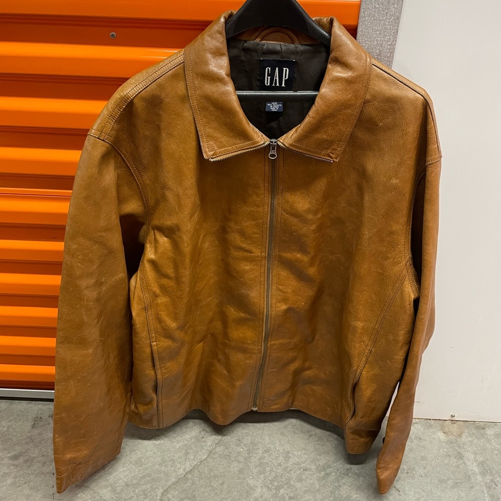 Gap Leather Jacket